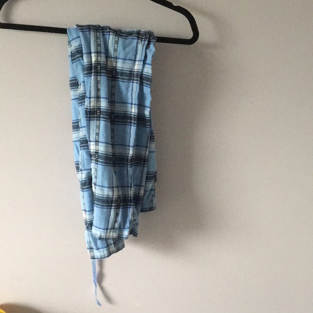 Blue pajama pants